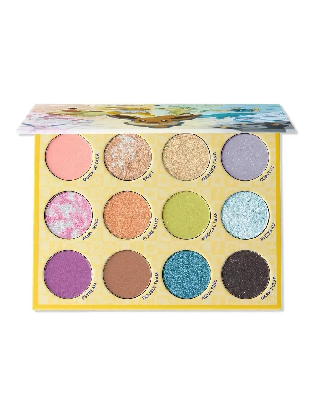ColourPop X Pokemon Eeveelution Eyeshadow Palette